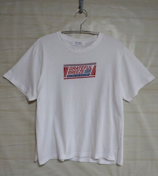 lowrys farm ロゴTシャツ 半袖Tシャツ 綿100 L