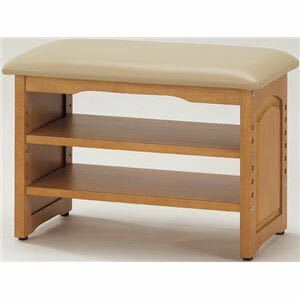  convenience * storage attaching entranceway bench small of the back .. chair [ width 60cm] wooden cushion bearing surface rattling prevention attaching moveable shelves level of comfort eminent free shipping prompt decision 