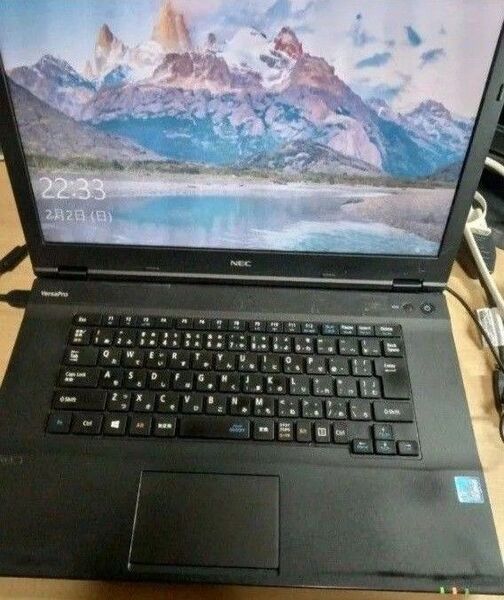 NEC VersaPro VX-3 Core i3-7100U メモリ8GB SSD120GB 15.6インチ ノートPC 中古品
