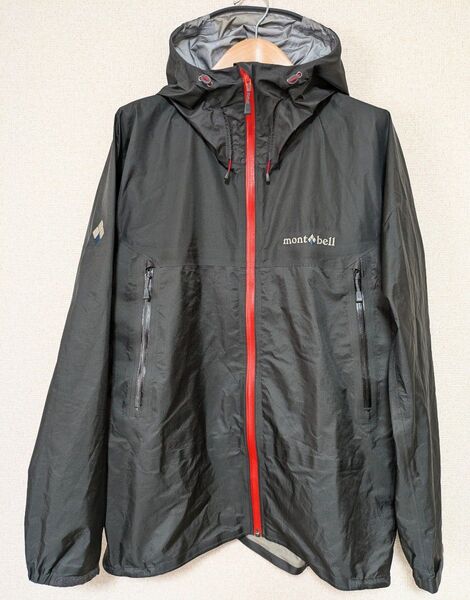 GORE-TEX ストームクルーザー メンズM 黒 レインジャケット モンベル