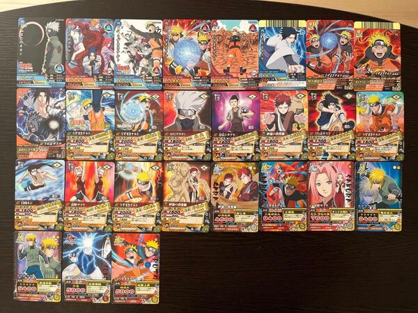 ナルトカード NARUTO カード データカードダス プロモカードのみ 27枚セット ナルティメットシリーズ