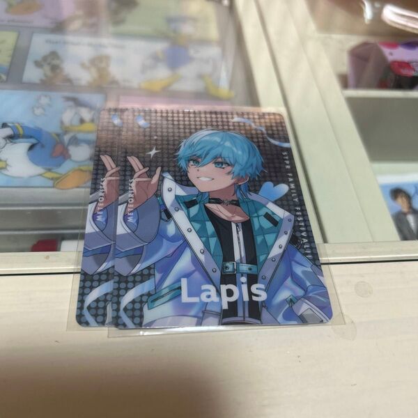 ストフェス ランダム缶バッジ ランダムカードコレクション ラピス