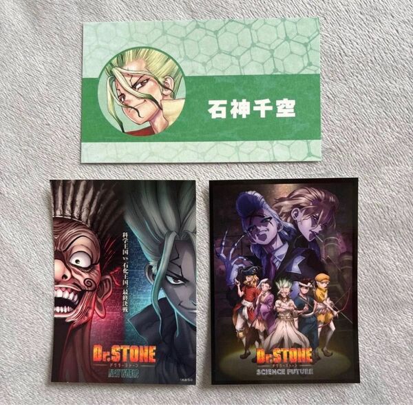 Dr.STONE ドクターストーン ドクスト ステッカー 名刺カードコレクション 名刺 石神千空 千空 TOHO ジャンプフェスタ