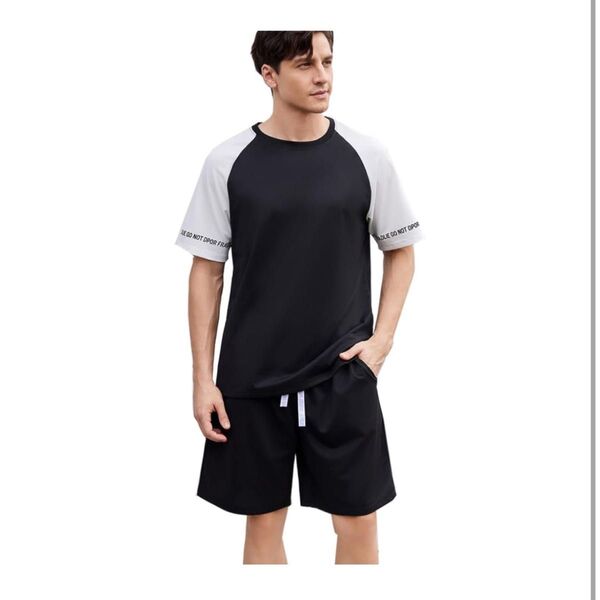 夏服 メンズ Tシャツ 上下セット 半袖 ジャージ ショートパンツ スウェット スポーツウェア