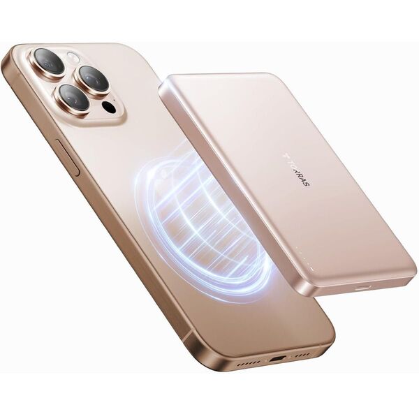 10000mAh Slim モバイル バッテリー magsafe対応 マグセーフ 携帯充電器 22.5W 急速充電 モバ充電