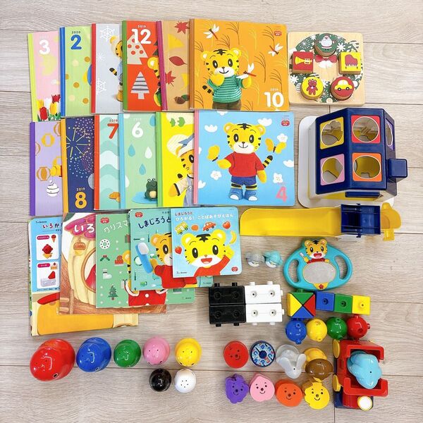 こどもちゃれんじ ぷち 1歳 2歳 エデュトイ 絵本 まとめ売り おまけDVD 知育玩具 ベネッセ しまじろう