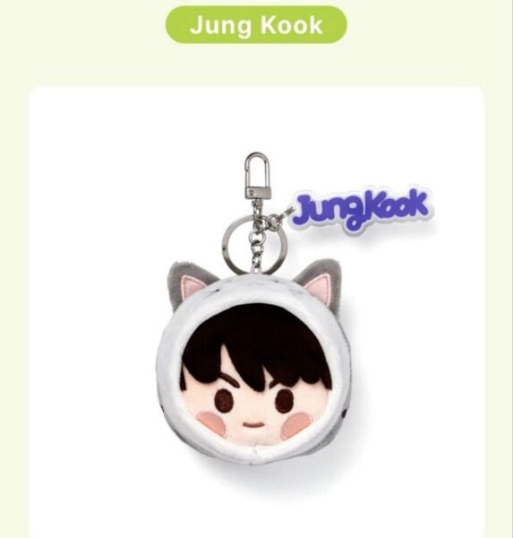 BTS ジョングク FESTA 2025 フェイスキーリング ぬいキーリング face keyring ③F833