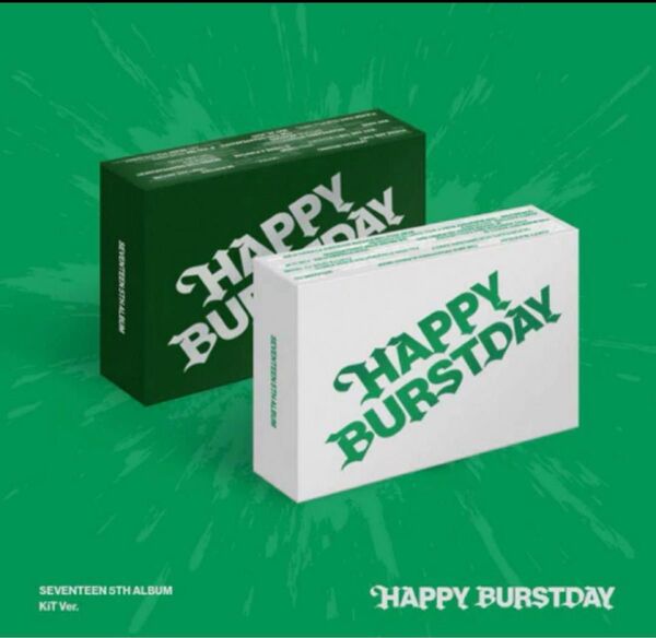 セブチ アルバム 2冊 HAPPY BURSTDAY KITVer. F217