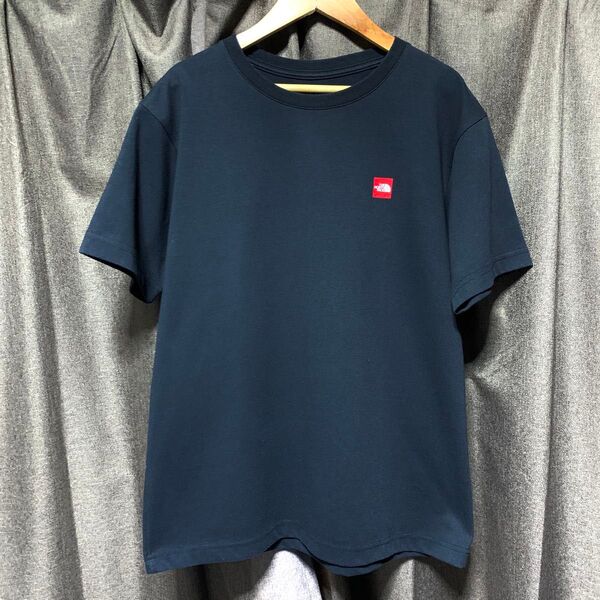 美品 ノースフェイス 半袖Tシャツ ショート スリーブ スモール ボックス ロゴ ティー 黒 Mサイズ 速乾 ボックスロゴ