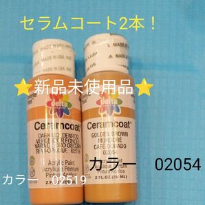 セラムコート 新品未使用品2本セット カラー02519 ダークゴールデンロッドベージュ・カラー02054 ゴールデンブラウン