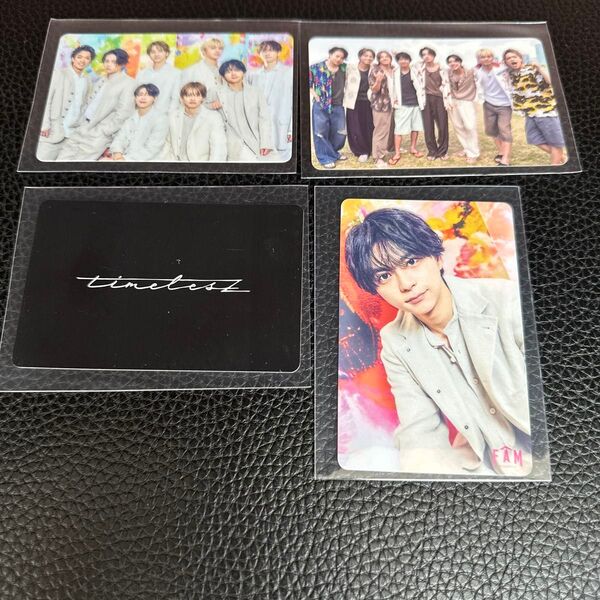 timelesz FAM 佐藤勝利 猪俣周杜 集合 プレイリストカード