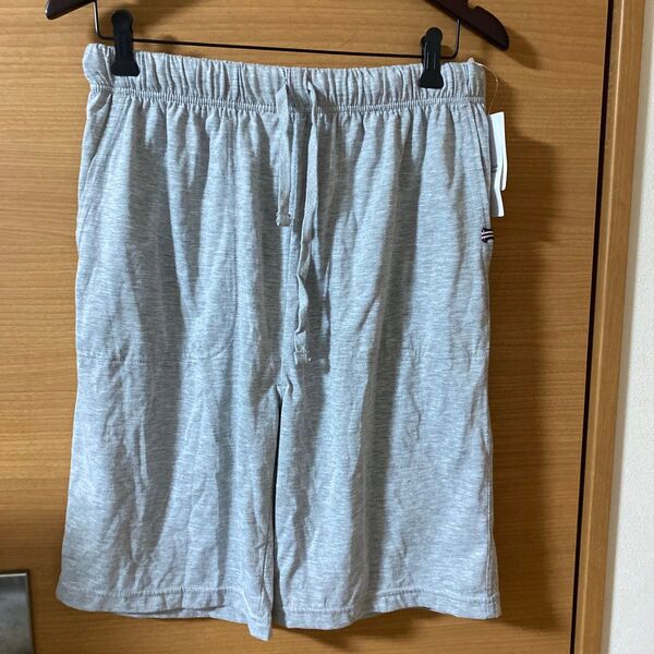 メンズ L ショートパンツ 半ズボン 短パン ハーフパンツ スウェット グレー ショーパン