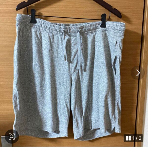 GAP グレー ショートパンツ スウェット 半ズボン 短パン L ハーパン
