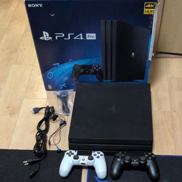 PS4 Pro本体+コントローラー2点 CUH-7200B SSD換装 SONY