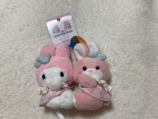 吉徳 マイメロ 吉德 マイメロディ マスコットホルダー サンリオ マスコット キーホルダー クリーミーうさぎ レトロ ぬいぐるみ