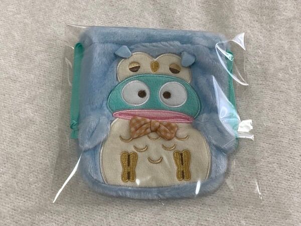 ハンギョドン シークレット巾着 巾着 シークレット 森の小動物 森 サンリオ はぴだんぶい ミニ モコモコ 化粧ポーチ