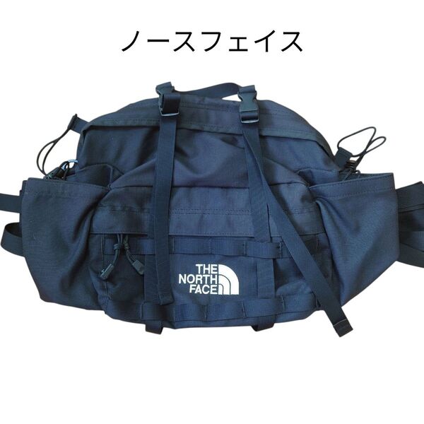 ノースフェイス ウエストバック ボディバッグ 黒