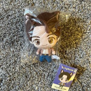 TinyTAN Jungkook ネコ耳ぬいぐるみ 未使用