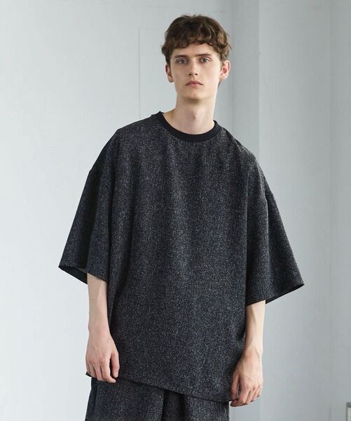 CTHY オーバーサイズリラクシングサマーツイードハーフスリーブTシャツ まとめ