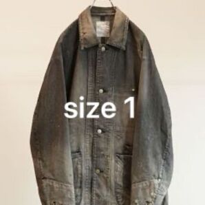 AncellmDENIM COVERALL Jacket 25ss 1