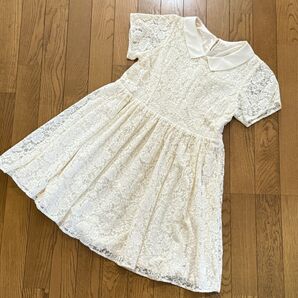 白レース ワンピース