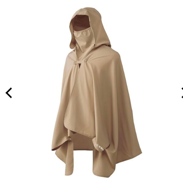ワークマン エックスシェルター暑熱ポンチョ コヨーテ ベージュ 新品 UVカット Xshelter 熱中症対策 日焼け対策