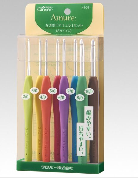 クロバー かぎ針 『アミュレ』 セット