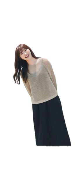 ユニクロ 3Dメッシュクルーネックセーター XLサイズ UNIQLO