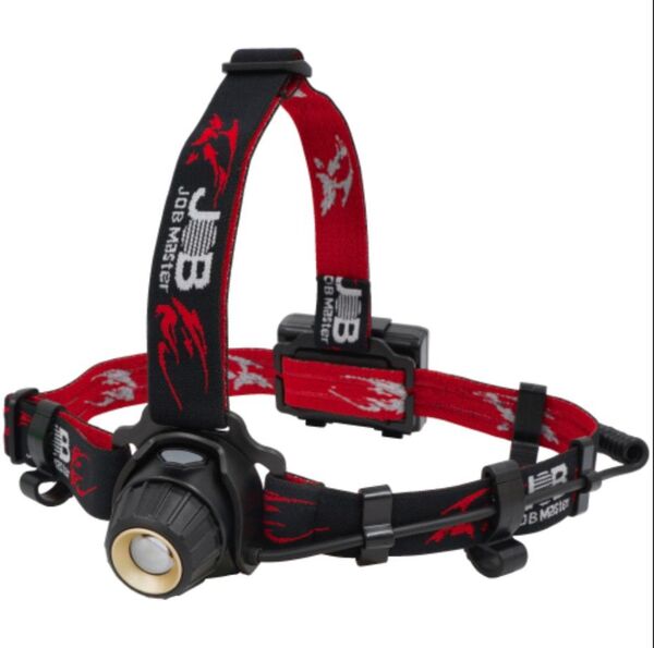 【新品未使用】マーベル JHD-700RD JOBマスター LEDヘッドライト兼用タイプ&乾電池付き