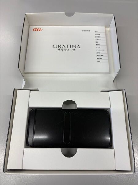 グラティーナ GRATINA 4G KYF42 黒 ブラック au KDDI