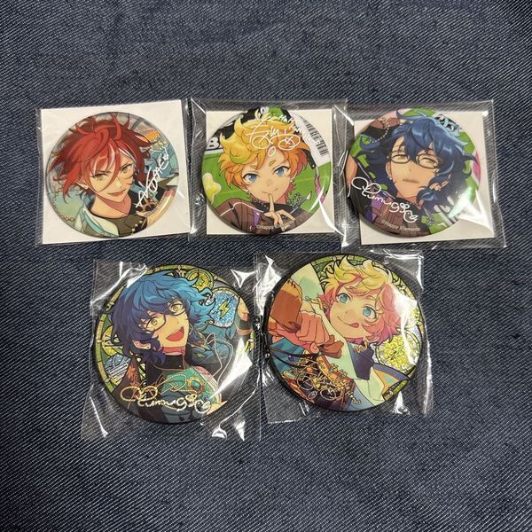 あんスタ 逆先夏目 青葉つむぎ 春川宙 TRIP 9周年 時光缶バッジ
