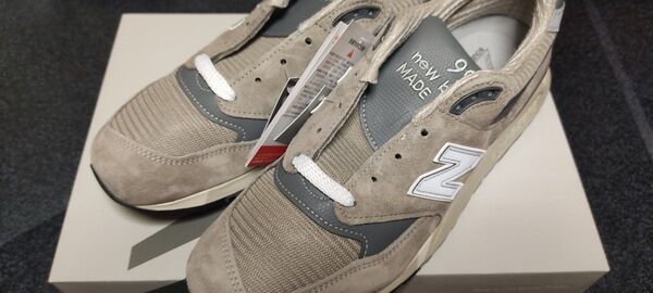 New Balance ニューバランス Made in USA 998 27.5cm U998GR スニーカー 新品