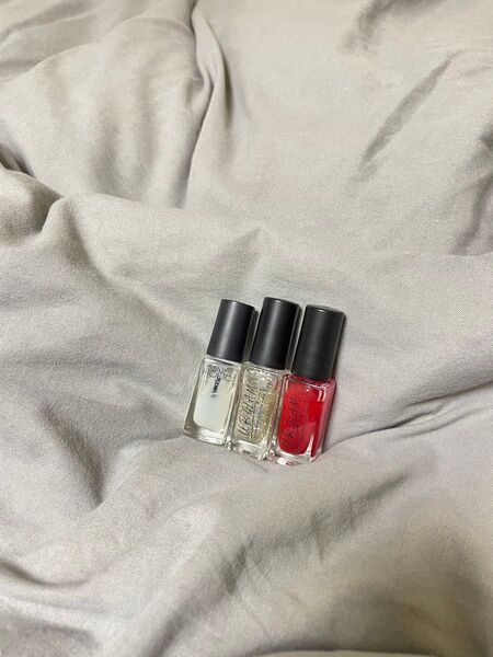 KOSE NAIL HOLIC & UR GLAM マットトップコート ネイルカラー 3個セット