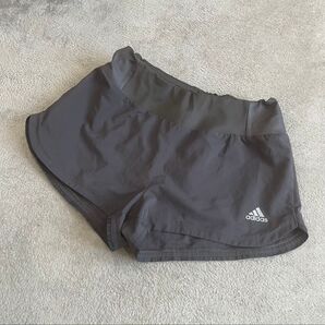 アディダス adidas レディースM ランニングパンツ ショートパンツ マラソン 部活 陸上 スポーツウエア 短パン ランパン