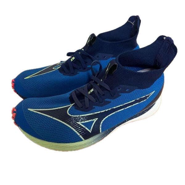《美品》《ほぼ未使用》MIZUNO ランニングシューズ WAVE DUEL NEO2ELITEウェーブデュエルネオ2エリート