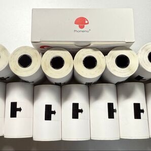 ☆新品未使用 購入日即日発送! phomemo 3.5m 53mm 感熱式粘着紙 5セット 15個入り