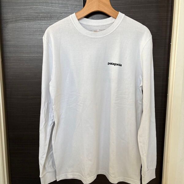 patagonia 長袖Tシャツ/コットン/WHI/STY39161FA19 サイズXS