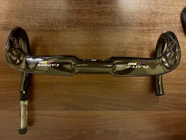新品・未使用 platt-p カーボン エアロハンドル ドロップハンドル 400mm