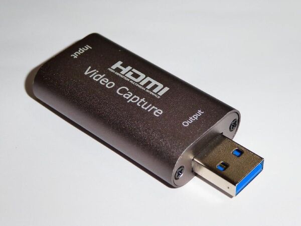 USB 3.0 HDMI キャプチャーボード - ビデオキャプチャー対応、ゲーム実況・配信・オンライン会議・ライブ録画用