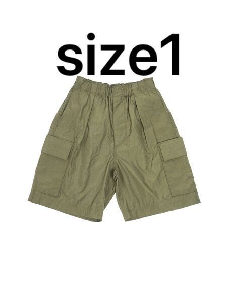 KAJA WATER REPELLENT NYLON CARGO SHORTS khaki サイズ1 ovy