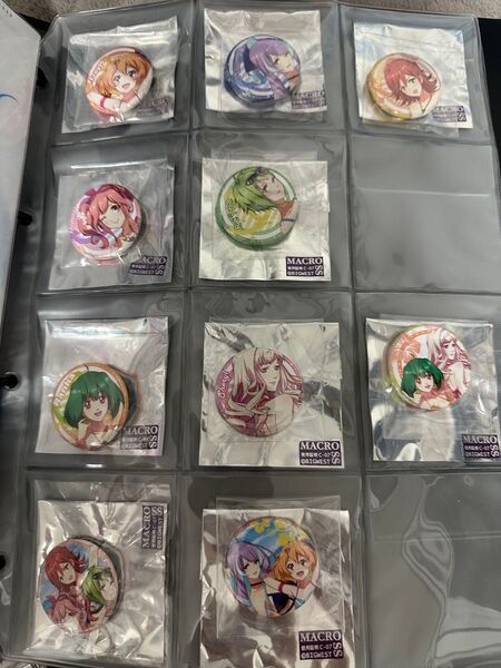 マクロス 缶バッジ