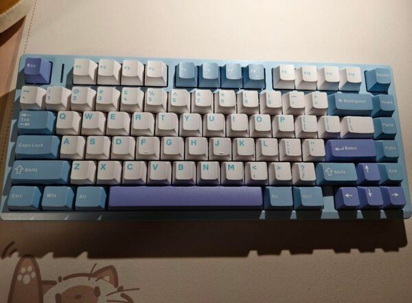 【メカニカルキーボード】AULA M75 試打のみ Flaming Purple