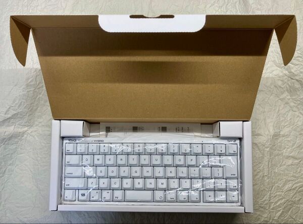 【価格のご相談中です】使用期間2ヶ月未満のHHKB Professional HYBRID Type-S 日本語配列(雪)