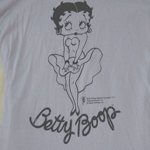 BettyBoop(ベティブープ)半袖 ロングTシャツ ワンピース ビンテージ