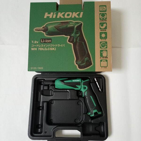 HiKOKI(ハイコーキ) WH7DL ペン型インパクトドライバー 本体+ケース