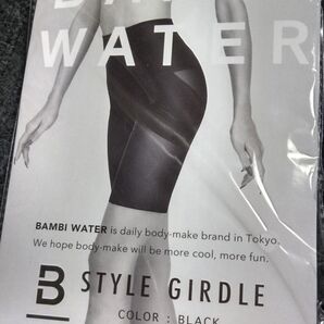 【 BAMBI WATER バンビウォーター 】スタイルガードル Sサイズ 黒 ボディメイキング♪