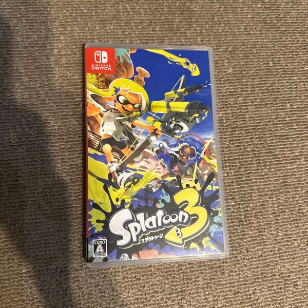 スプラトゥーン3 Switch Nintendo ケースのみ