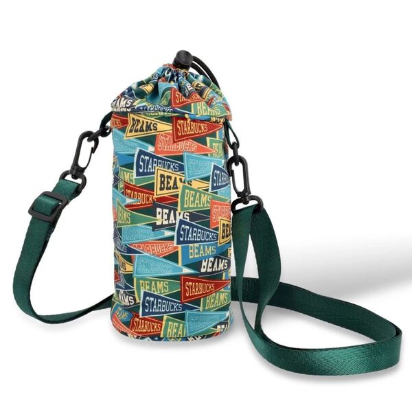 【海外限定】starbucks×BEAMS ペットボトルホルダー