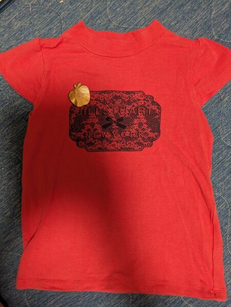 JILL STUART バックリボン プリントTシャツ 120