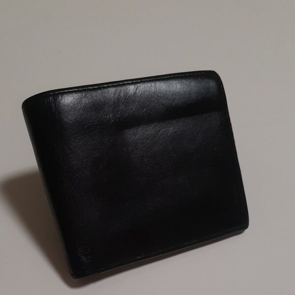 Paul Smith 二つおり財布 ブラック レザー